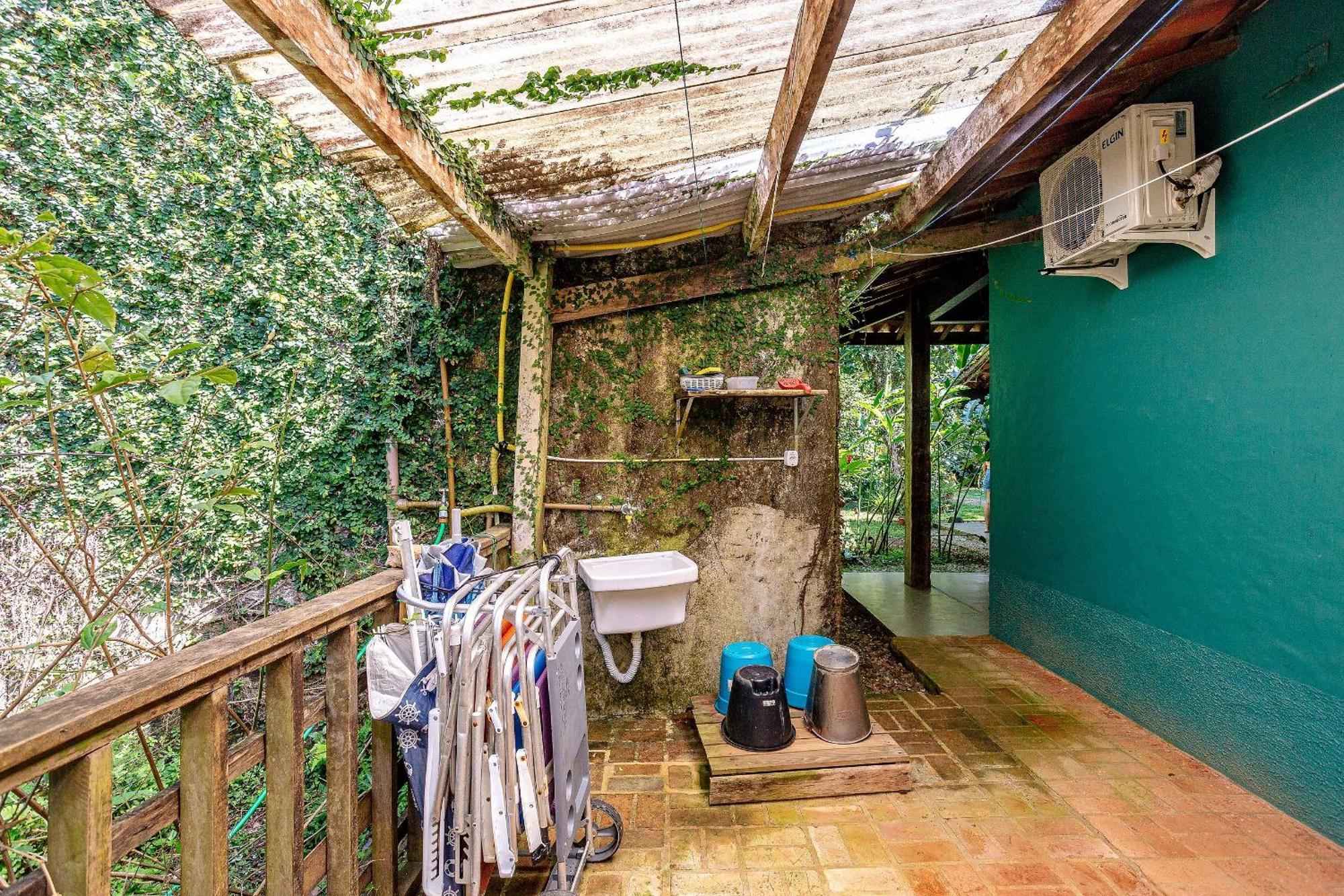 Casa Dos Passaros Na Areia A 20M Da Praia Da Baleia Com 3 Suites E 1 Dorm, Com Ar Condicionado, Wifi, Smart Tv, Cozinha Completa E Churrasqueira サンセバスチャン エクステリア 写真