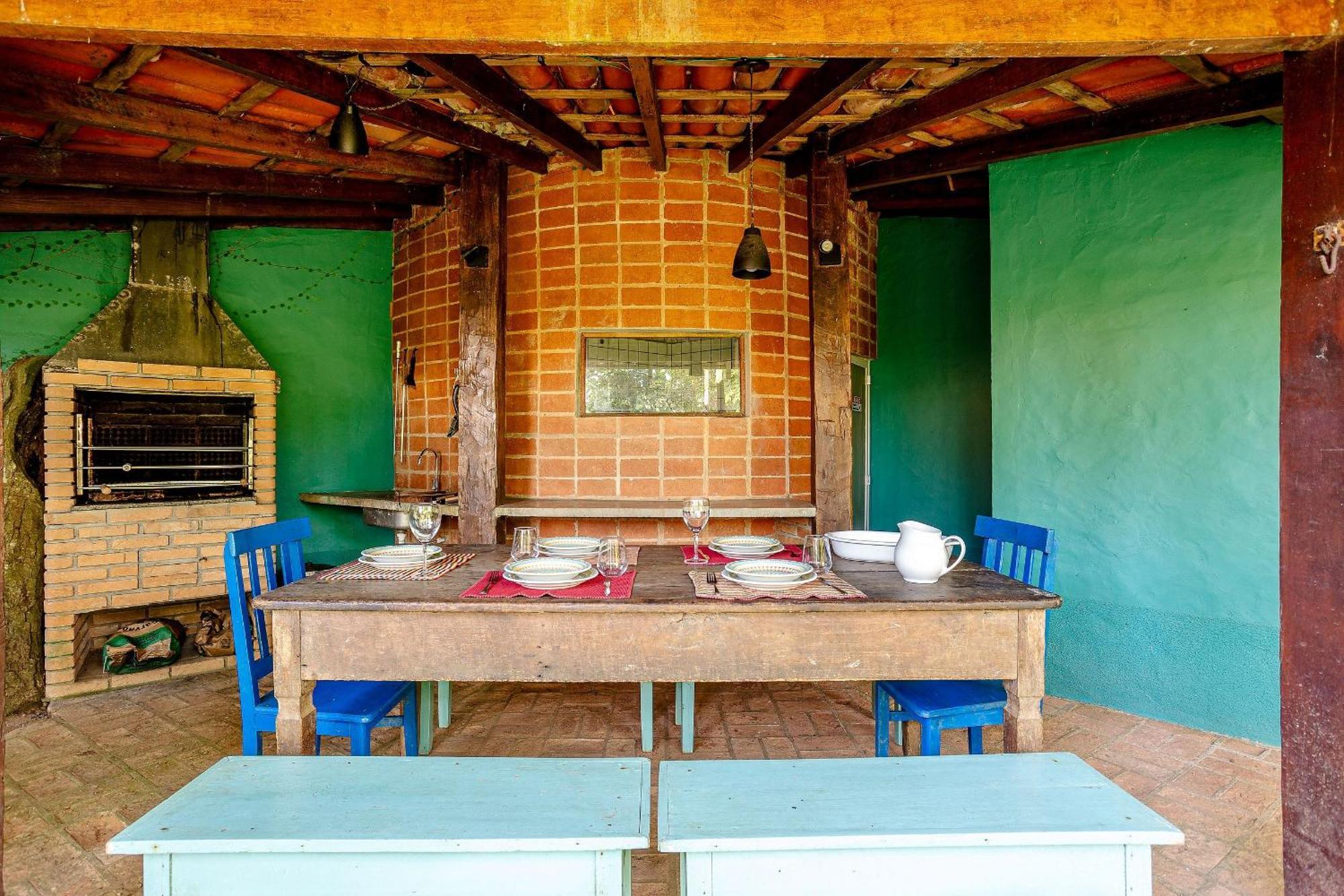 Casa Dos Passaros Na Areia A 20M Da Praia Da Baleia Com 3 Suites E 1 Dorm, Com Ar Condicionado, Wifi, Smart Tv, Cozinha Completa E Churrasqueira サンセバスチャン エクステリア 写真