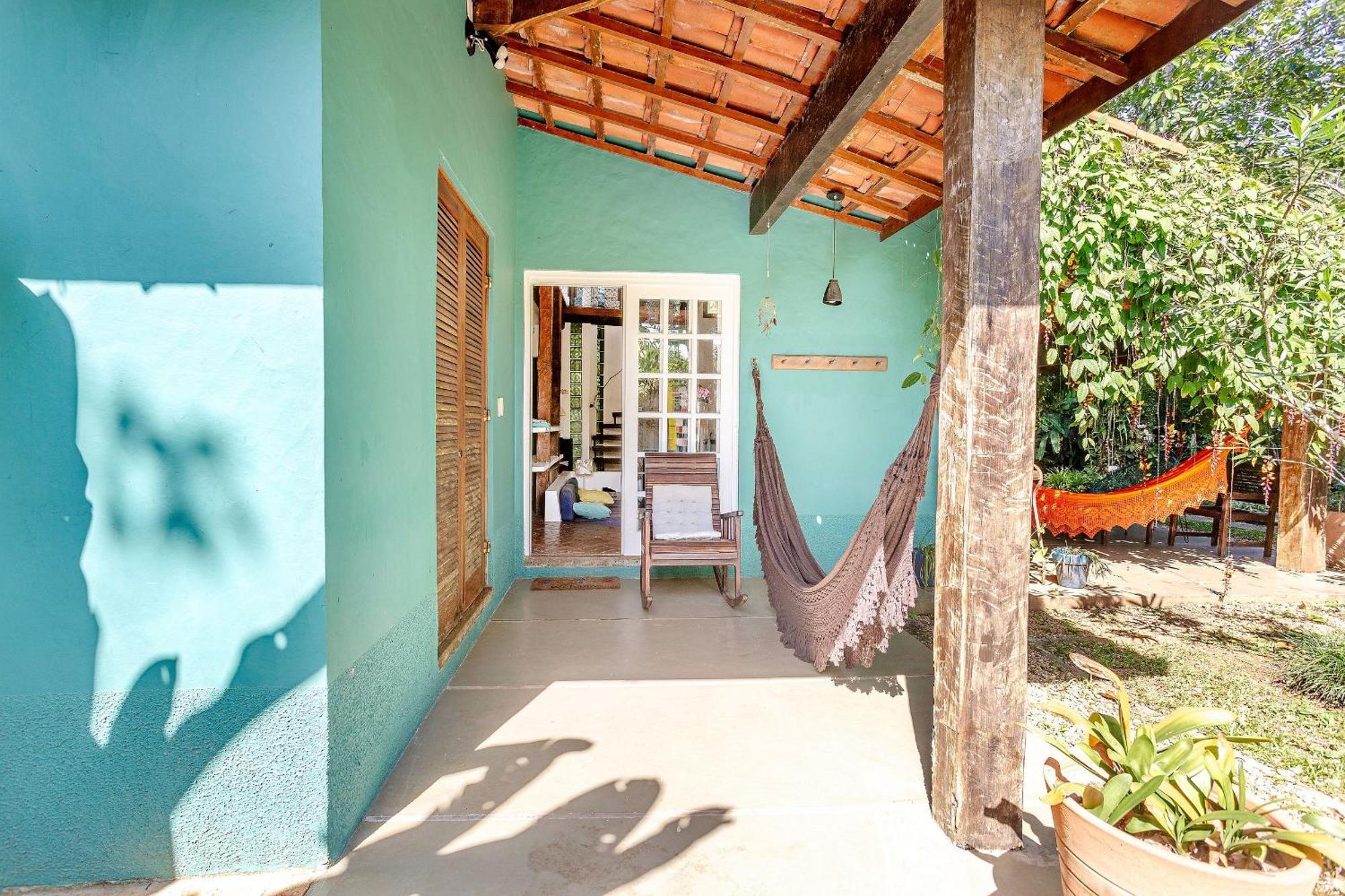 Casa Dos Passaros Na Areia A 20M Da Praia Da Baleia Com 3 Suites E 1 Dorm, Com Ar Condicionado, Wifi, Smart Tv, Cozinha Completa E Churrasqueira サンセバスチャン エクステリア 写真