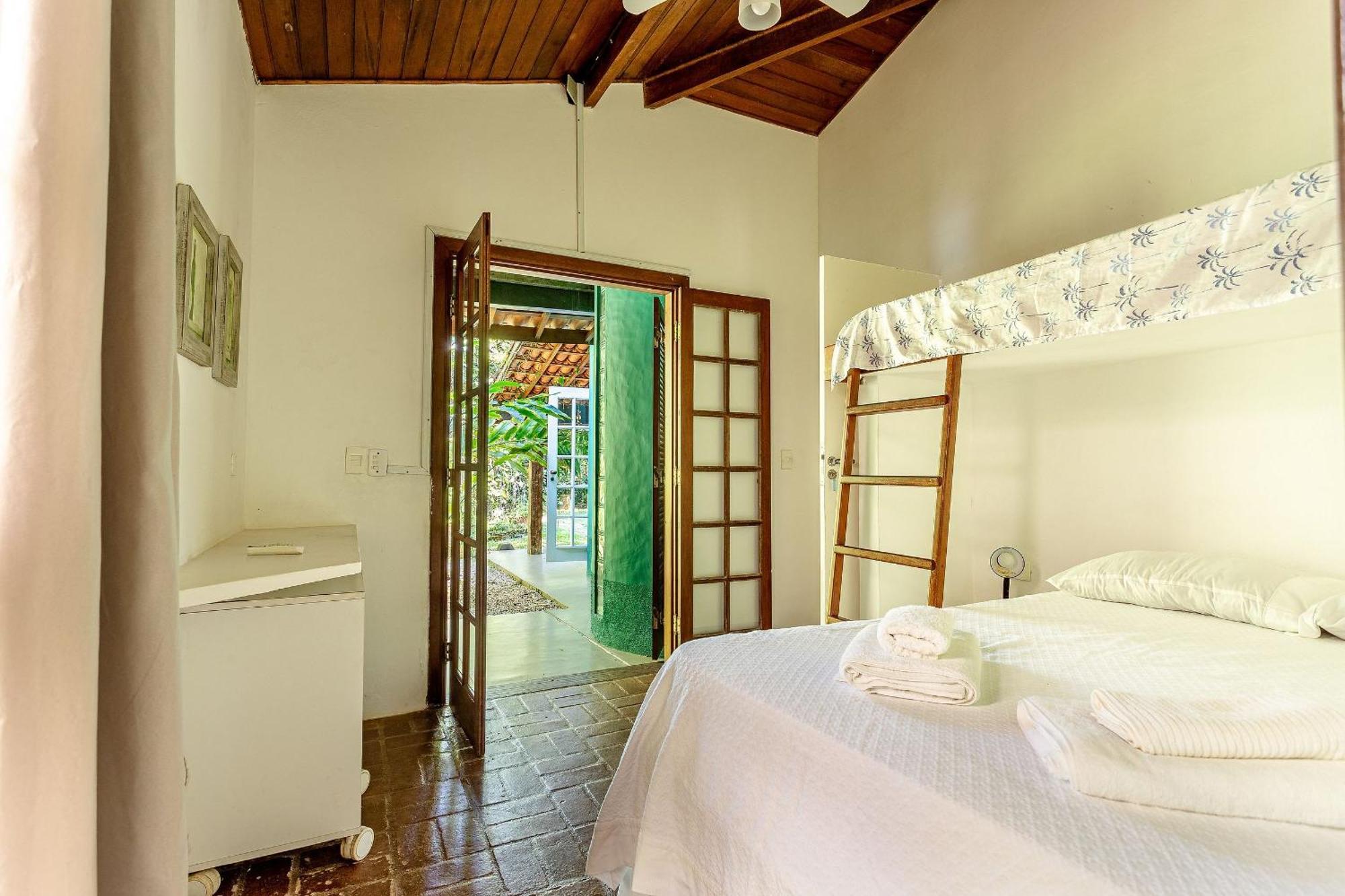 Casa Dos Passaros Na Areia A 20M Da Praia Da Baleia Com 3 Suites E 1 Dorm, Com Ar Condicionado, Wifi, Smart Tv, Cozinha Completa E Churrasqueira サンセバスチャン エクステリア 写真