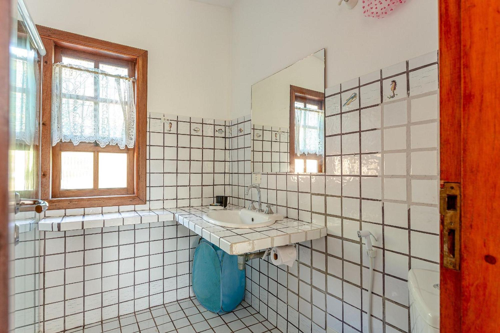 Casa Dos Passaros Na Areia A 20M Da Praia Da Baleia Com 3 Suites E 1 Dorm, Com Ar Condicionado, Wifi, Smart Tv, Cozinha Completa E Churrasqueira サンセバスチャン エクステリア 写真