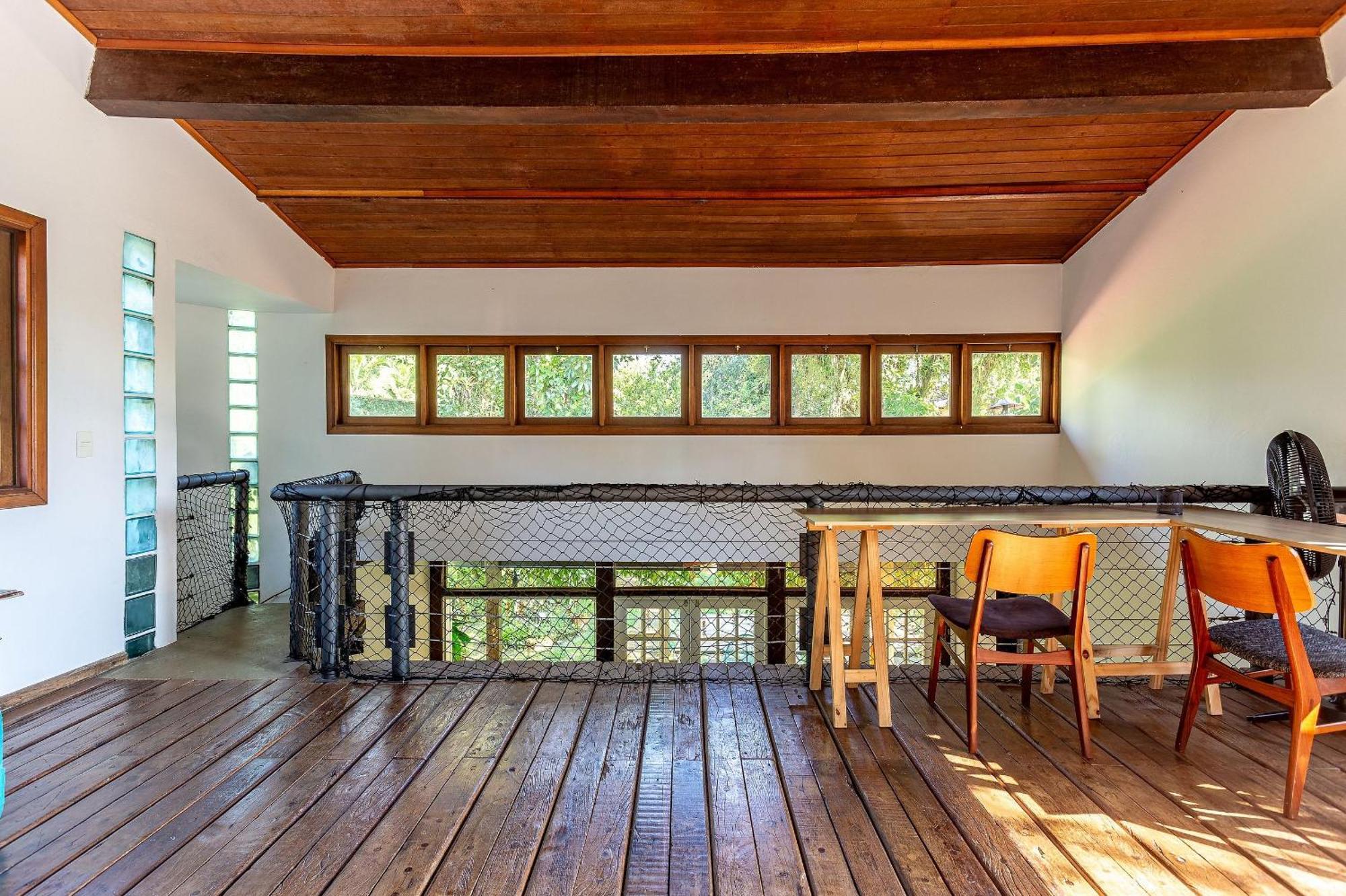 Casa Dos Passaros Na Areia A 20M Da Praia Da Baleia Com 3 Suites E 1 Dorm, Com Ar Condicionado, Wifi, Smart Tv, Cozinha Completa E Churrasqueira サンセバスチャン エクステリア 写真