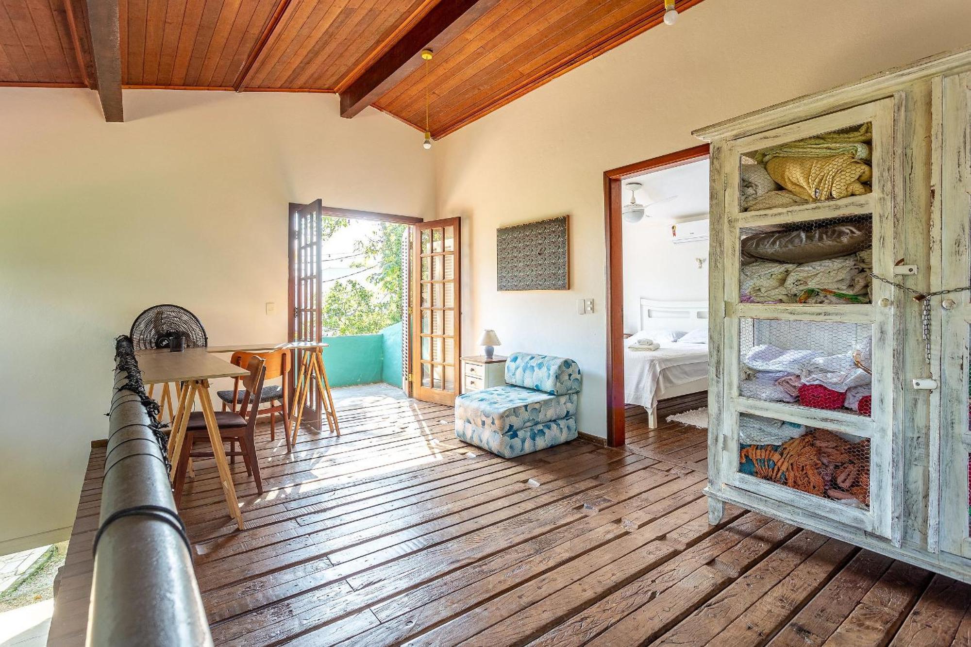 Casa Dos Passaros Na Areia A 20M Da Praia Da Baleia Com 3 Suites E 1 Dorm, Com Ar Condicionado, Wifi, Smart Tv, Cozinha Completa E Churrasqueira サンセバスチャン エクステリア 写真
