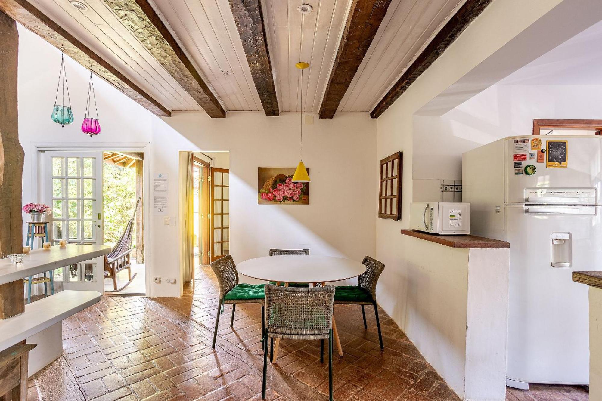 Casa Dos Passaros Na Areia A 20M Da Praia Da Baleia Com 3 Suites E 1 Dorm, Com Ar Condicionado, Wifi, Smart Tv, Cozinha Completa E Churrasqueira サンセバスチャン エクステリア 写真