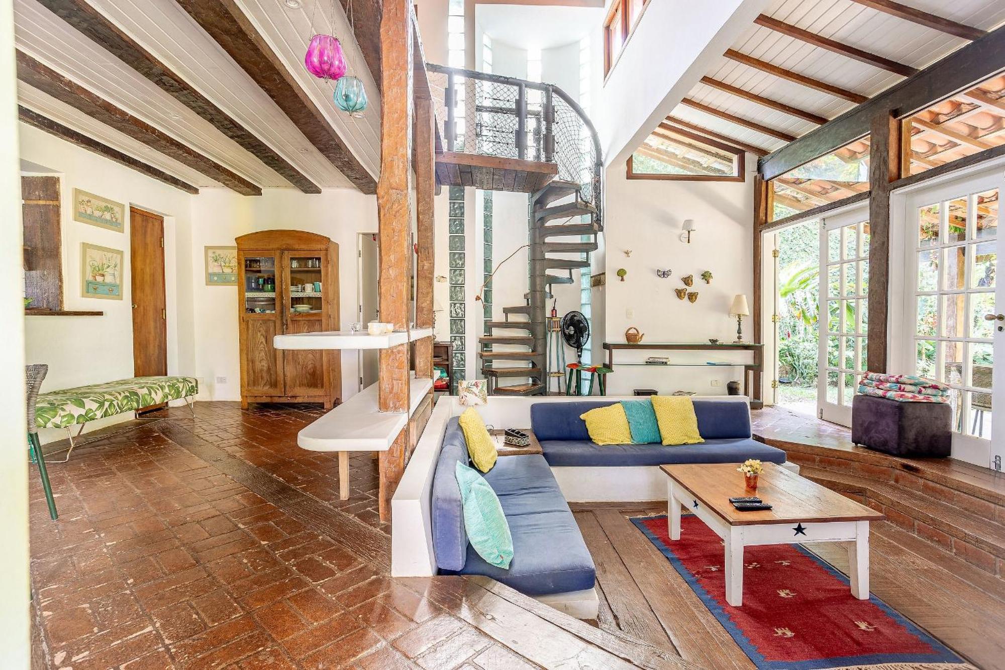 Casa Dos Passaros Na Areia A 20M Da Praia Da Baleia Com 3 Suites E 1 Dorm, Com Ar Condicionado, Wifi, Smart Tv, Cozinha Completa E Churrasqueira サンセバスチャン エクステリア 写真