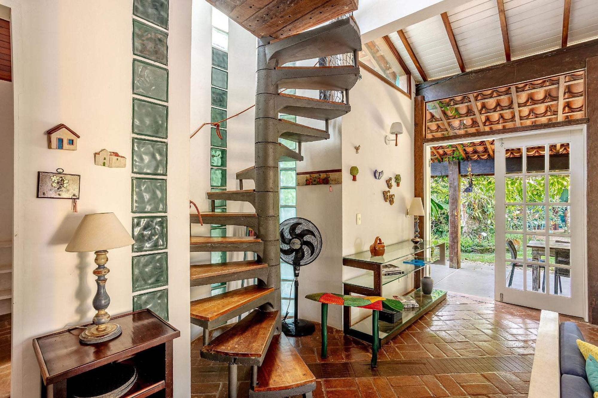 Casa Dos Passaros Na Areia A 20M Da Praia Da Baleia Com 3 Suites E 1 Dorm, Com Ar Condicionado, Wifi, Smart Tv, Cozinha Completa E Churrasqueira サンセバスチャン エクステリア 写真